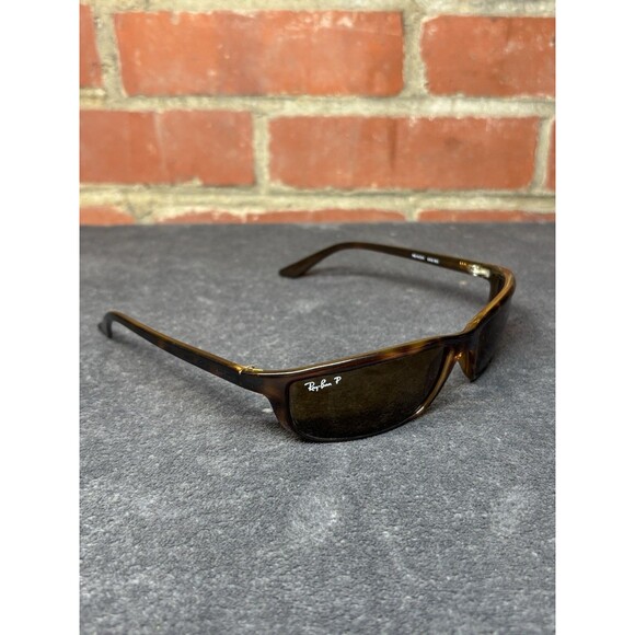 RAY-BAN RB4034 642/83 Unisex Brown Tortoise Polarized Sunglasses, Needs Lens - Picture 1 of 8